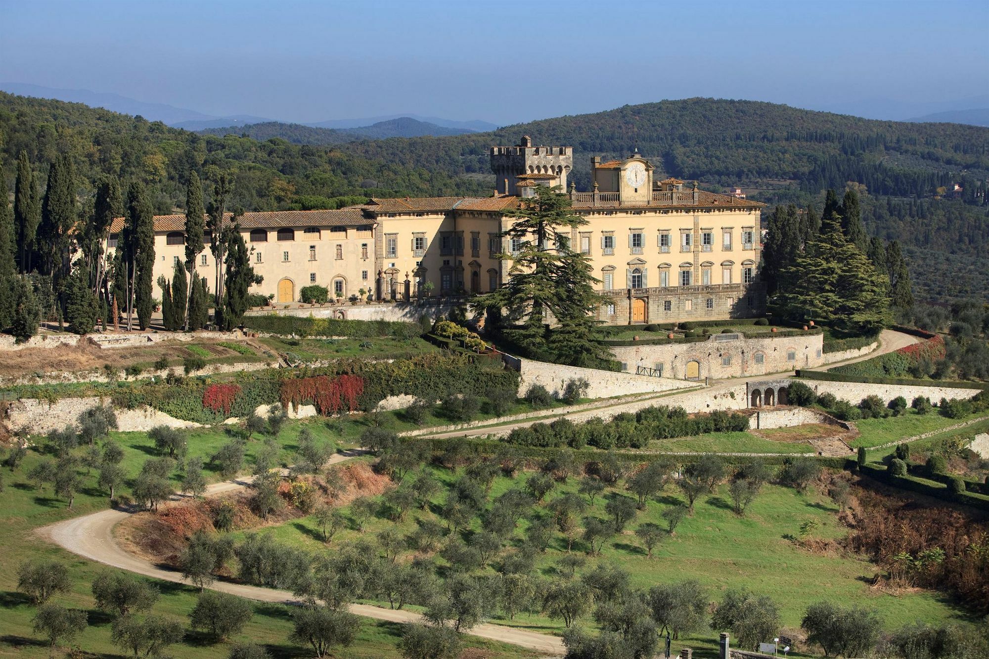 Готель Torre A Cona Wine Estate San Donato in Collina Екстер'єр фото